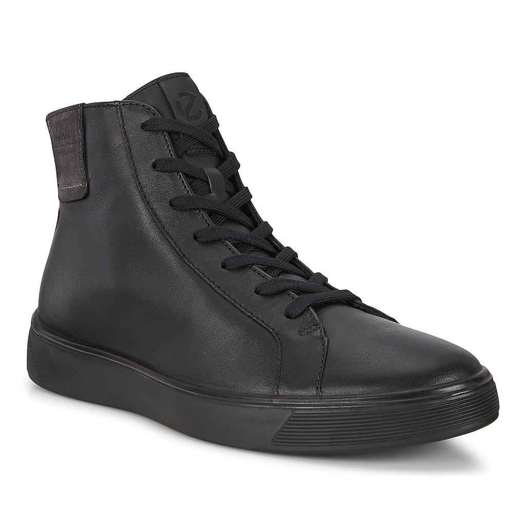 Ecco Street Tray Mens Boots In Black Outlet - India XMD-743028